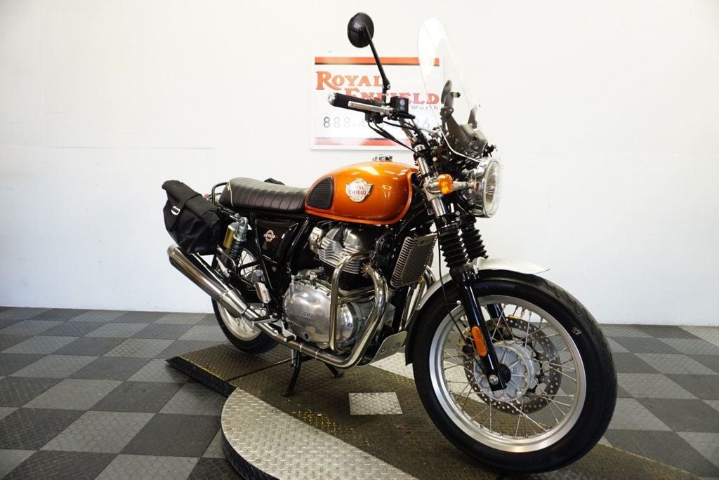 2023 ROYAL ENFIELD INT 650 ORANGE CRUSH LOADED! - 22710616 - 4