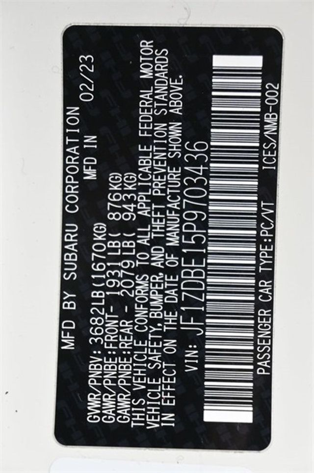 2023 Subaru BRZ Limited Manual - 22973174 - 6