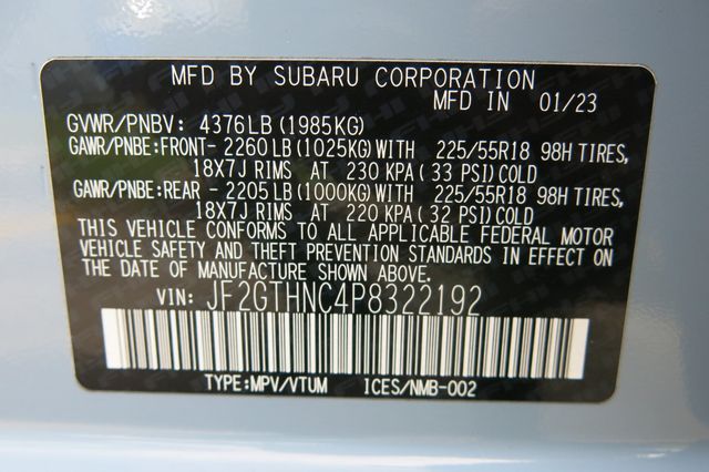 2023 Subaru Crosstrek Limited CVT - 22860726 - 35