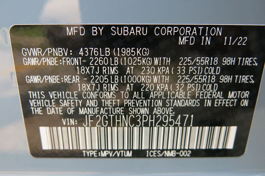 2023 Subaru Crosstrek Limited CVT - 22865327 - 35