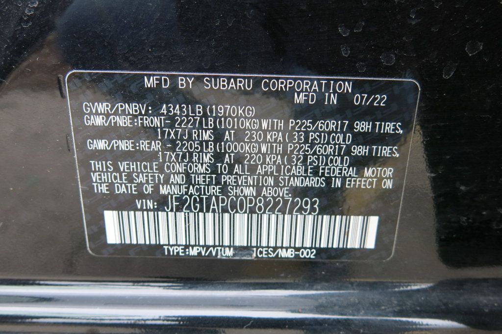 2023 Subaru Crosstrek Premium CVT - 22785377 - 35