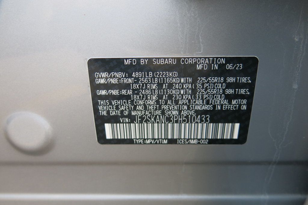 2023 Subaru Forester Limited CVT - 22950923 - 35