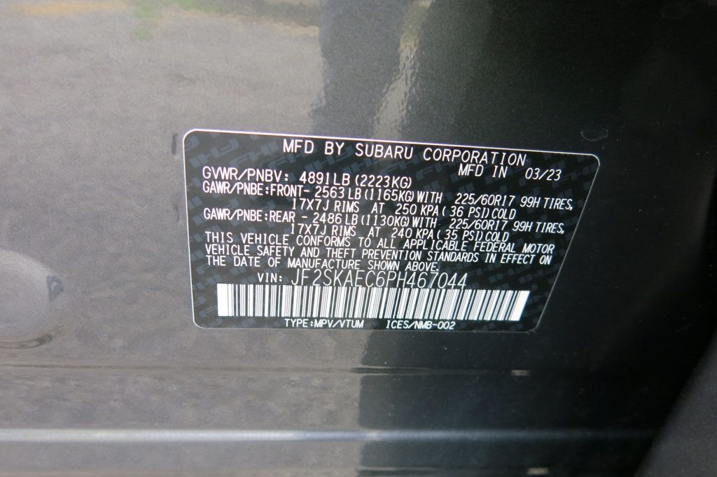 2023 Subaru Forester Premium CVT - 23046266 - 35