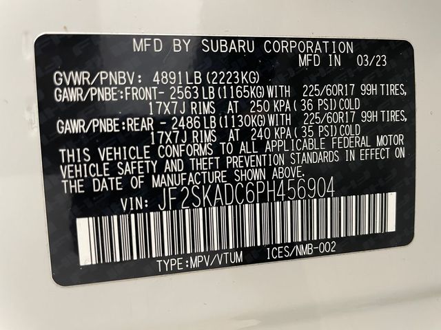 2023 Subaru Forester Premium CVT - 22996478 - 50