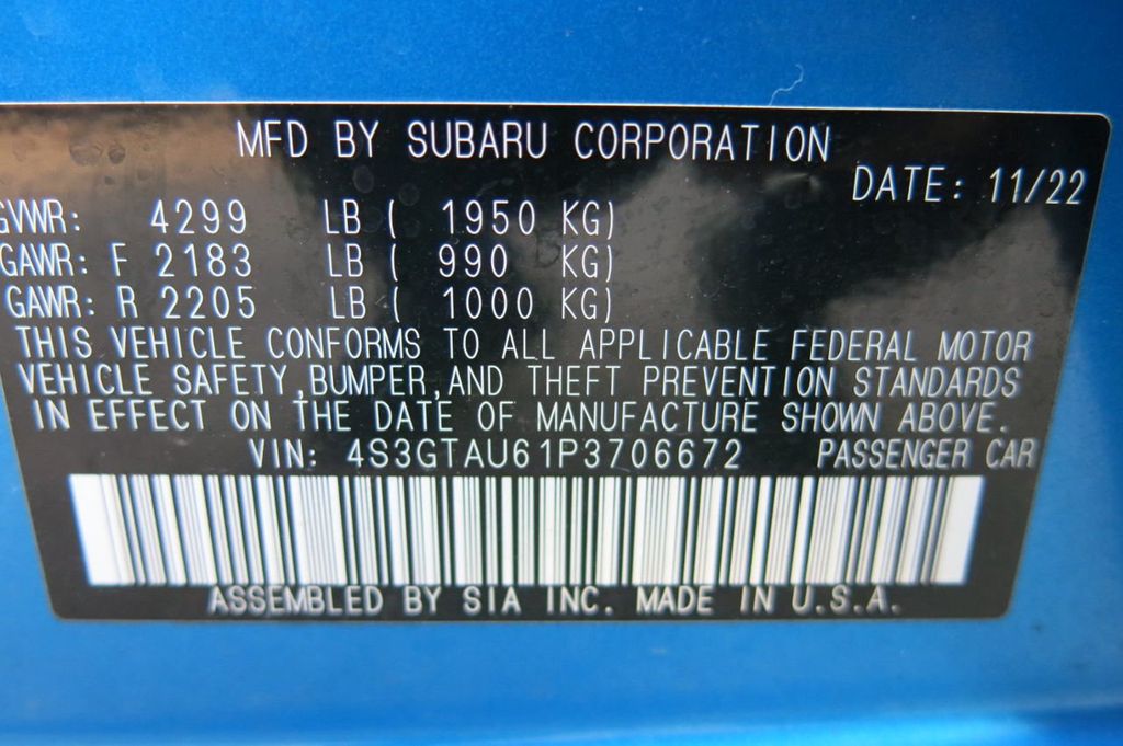 2023 Subaru Impreza Limited 5-door CVT - 22340269 - 35