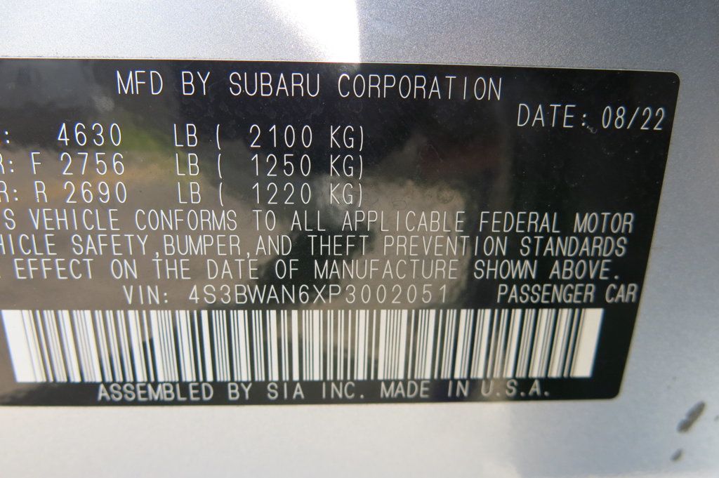 2023 Subaru Legacy Limited CVT - 23039711 - 35