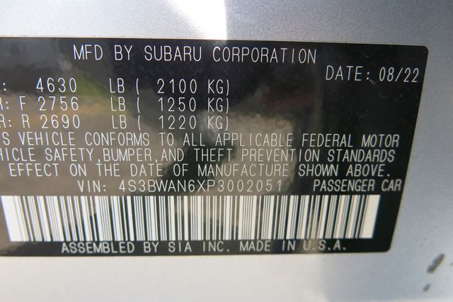 2023 Subaru Legacy Limited CVT - 23039711 - 35