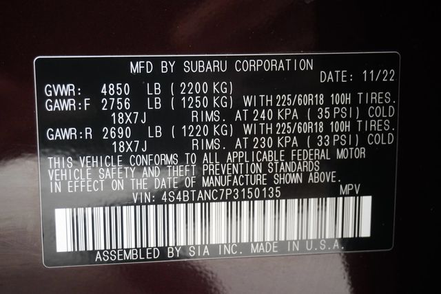 2023 Subaru Outback Limited CVT - 22997859 - 35