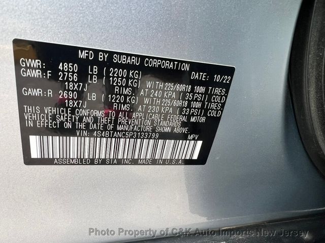 2023 Subaru Outback Limited CVT - 22956498 - 44