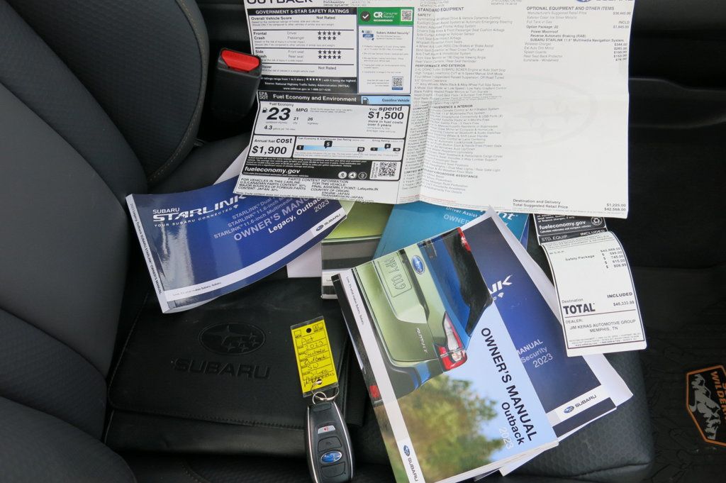 2023 Subaru Outback Wilderness CVT - 22919996 - 81