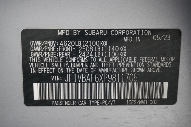 2023 Subaru WRX Premium Manual - 23003184 - 29