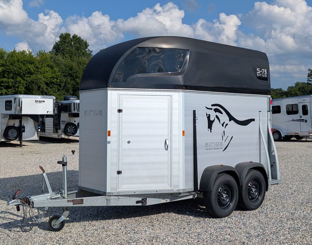 2023 SunLite 2 Horse Straight Load S75 w/ Tack  - 21566656 - 0