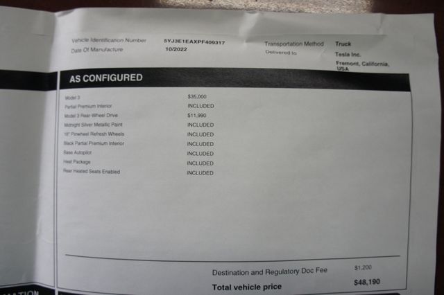 2023 Tesla Model 3 1-Owner - 22873575 - 43