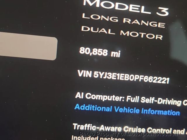2023 Tesla Model 3 Long Range AWD - 23093266 - 2