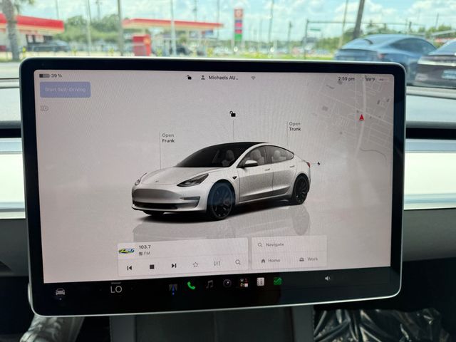 2023 Tesla Model 3 **MODEL 3 PERFORMANCE AWD**WHITE ON WHITE** - 23065461 - 11