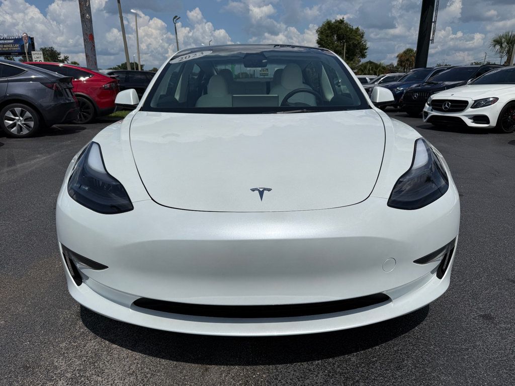 2023 Tesla Model 3 **MODEL 3 PERFORMANCE AWD**WHITE ON WHITE** - 23065461 - 1