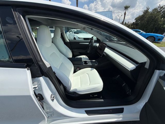 2023 Tesla Model 3 **MODEL 3 PERFORMANCE AWD**WHITE ON WHITE** - 23065461 - 28