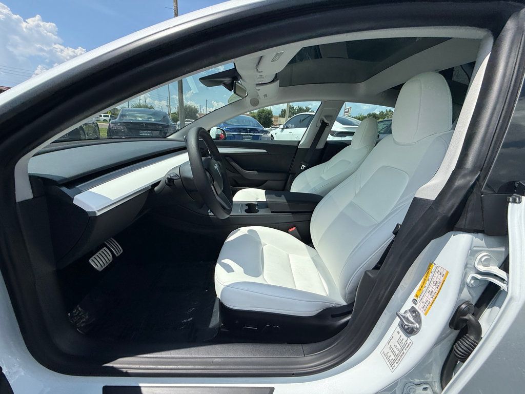 2023 Tesla Model 3 **MODEL 3 PERFORMANCE AWD**WHITE ON WHITE** - 23065461 - 8
