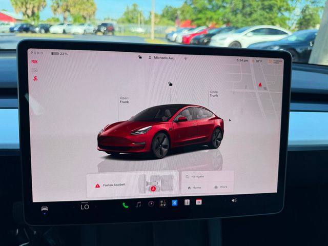 2023 Tesla Model 3 **MODEL 3 RWD w/AUTOSTEER**RED ON WHITE** - 23026551 - 11