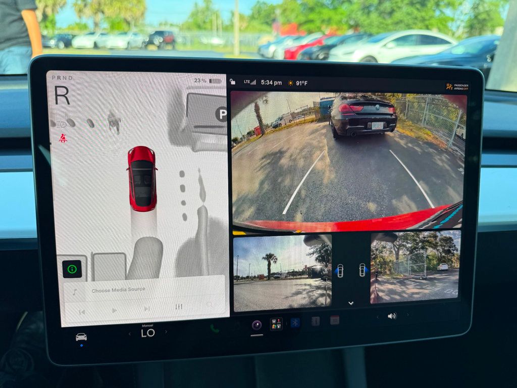 2023 Tesla Model 3 **MODEL 3 RWD w/AUTOSTEER**RED ON WHITE** - 23026551 - 15