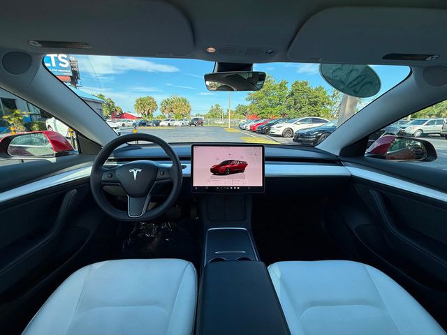 2023 Tesla Model 3 **MODEL 3 RWD w/AUTOSTEER**RED ON WHITE** - 23026551 - 17