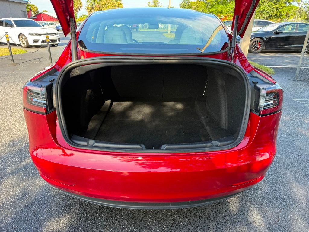 2023 Tesla Model 3 **MODEL 3 RWD w/AUTOSTEER**RED ON WHITE** - 23026551 - 21