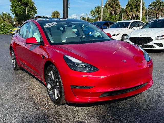 2023 Tesla Model 3 **MODEL 3 RWD w/AUTOSTEER**RED ON WHITE** - 23026551 - 2