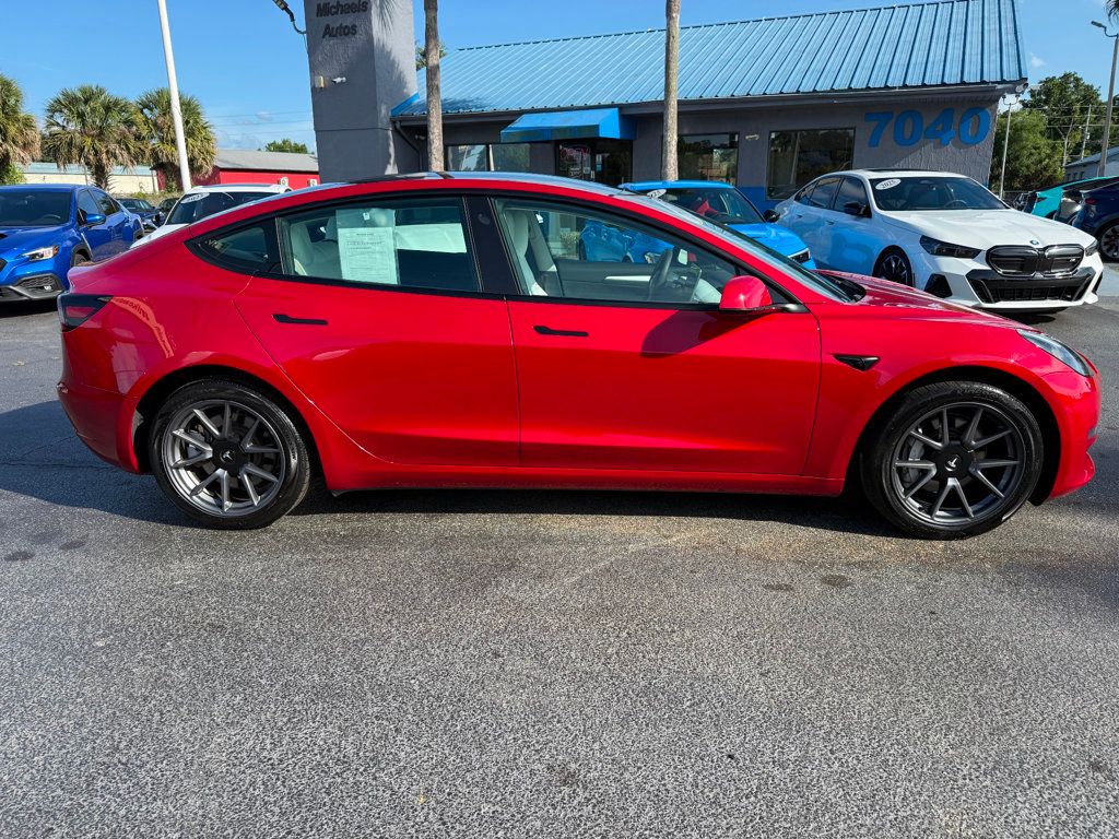 2023 Tesla Model 3 **MODEL 3 RWD w/AUTOSTEER**RED ON WHITE** - 23026551 - 3