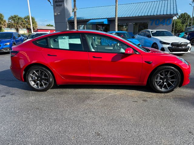 2023 Tesla Model 3 **MODEL 3 RWD w/AUTOSTEER**RED ON WHITE** - 23026551 - 3