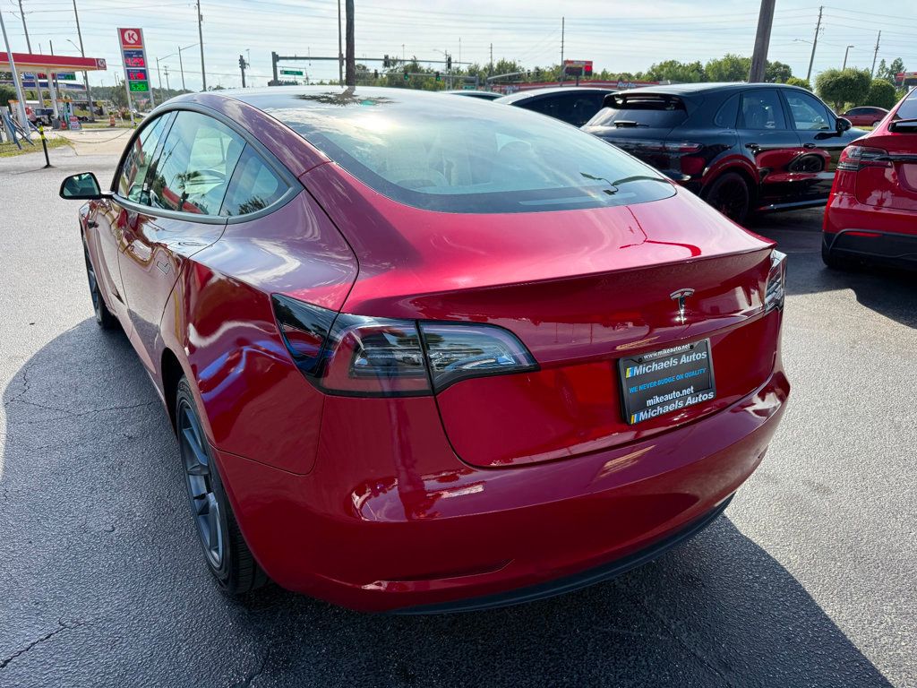 2023 Tesla Model 3 **MODEL 3 RWD w/AUTOSTEER**RED ON WHITE** - 23026551 - 6