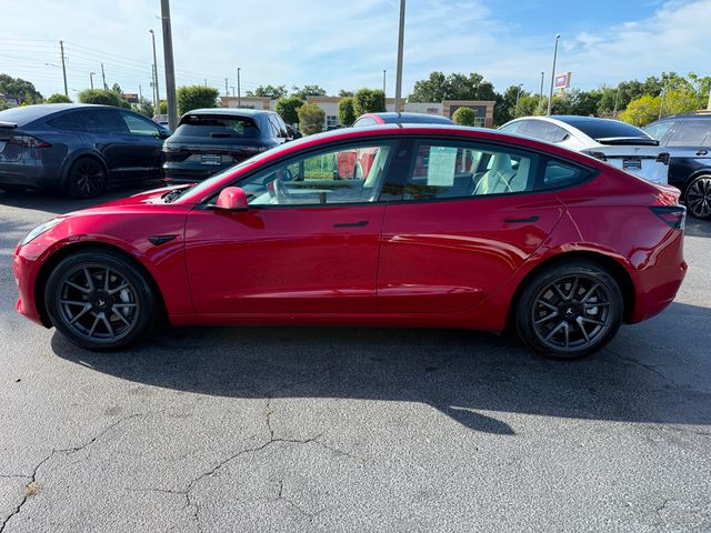 2023 Tesla Model 3 **MODEL 3 RWD w/AUTOSTEER**RED ON WHITE** - 23026551 - 7