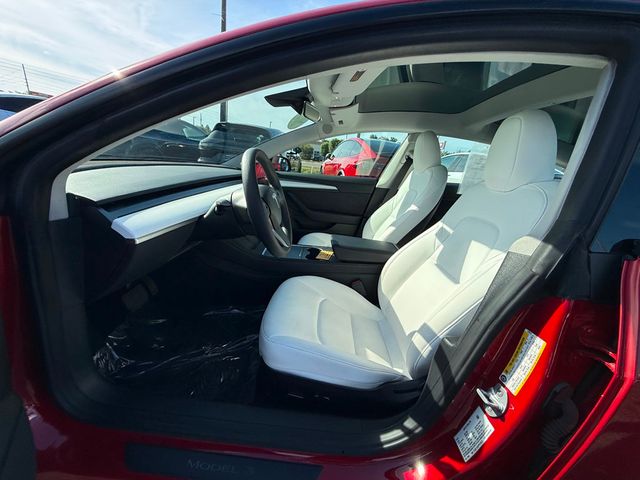 2023 Tesla Model 3 **MODEL 3 RWD w/AUTOSTEER**RED ON WHITE** - 23026551 - 8