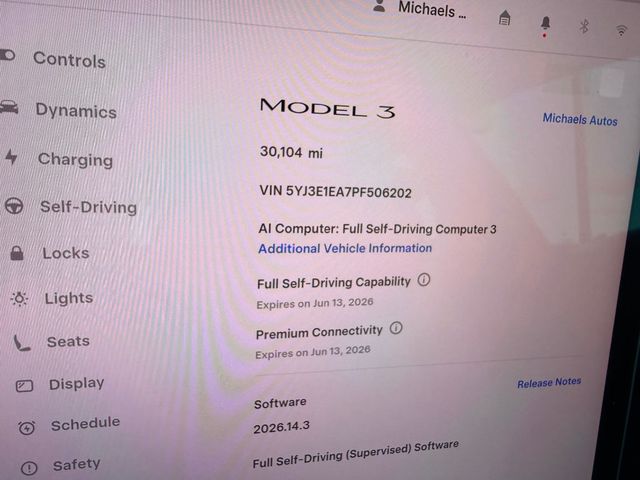 2023 Tesla Model 3 **MODEL 3 RWD**WHITE INTERIOR** - 23027752 - 12