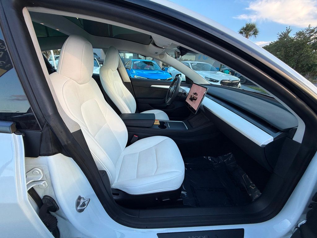 2023 Tesla Model 3 **MODEL 3 RWD**WHITE INTERIOR** - 23027752 - 28