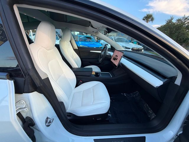 2023 Tesla Model 3 **MODEL 3 RWD**WHITE INTERIOR** - 23027752 - 28