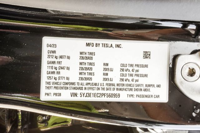 2023 Tesla Model 3 Performance AWD - 23061471 - 35