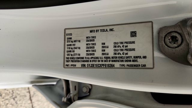2023 Tesla Model 3 Performance AWD - 23095221 - 22