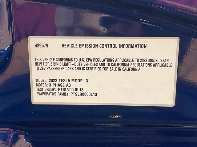 2023 Tesla Model 3 RWD - 22989682 - 49