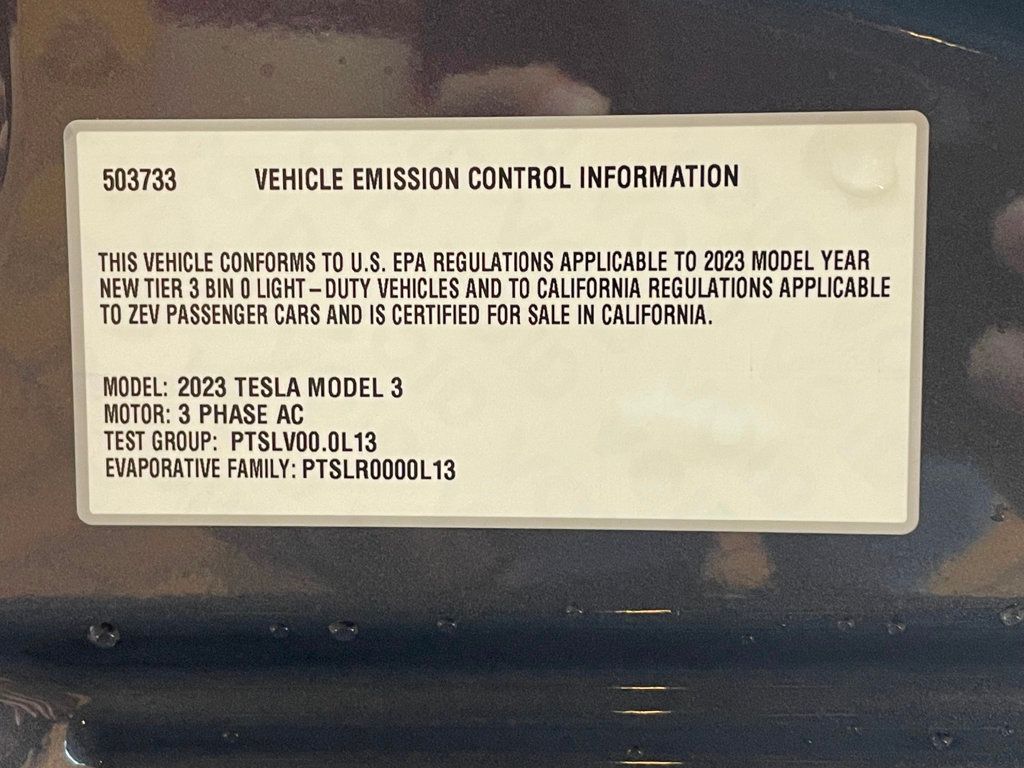 2023 Tesla Model 3 RWD - 23006216 - 46