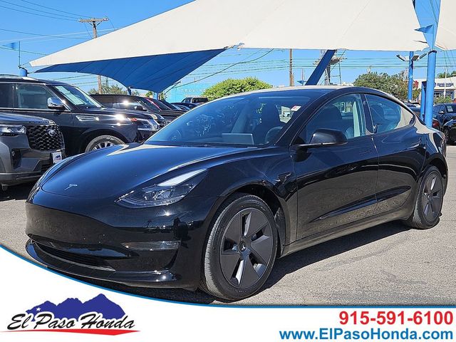 Used 2023 Tesla Model 3 Base with VIN 5YJ3E1EA7PF491121 for sale in El Paso, TX