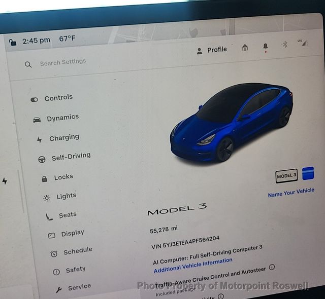 2023 Tesla Model 3 RWD - 23087227 - 2