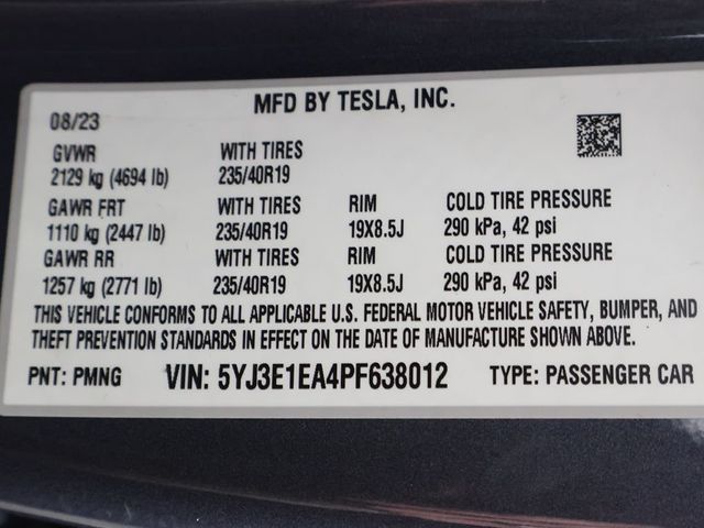 2023 Tesla Model 3 RWD - 23043752 - 54
