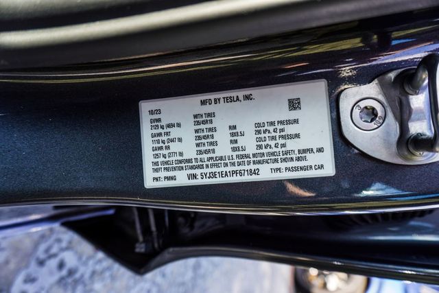 2023 Tesla Model 3 RWD - 22990244 - 39