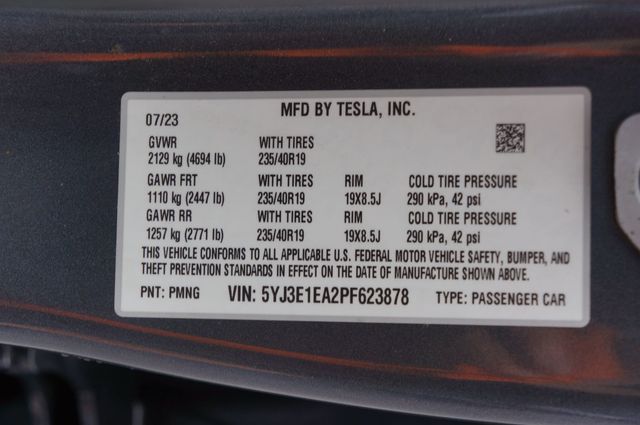 2023 Tesla Model 3 RWD - 23079259 - 39