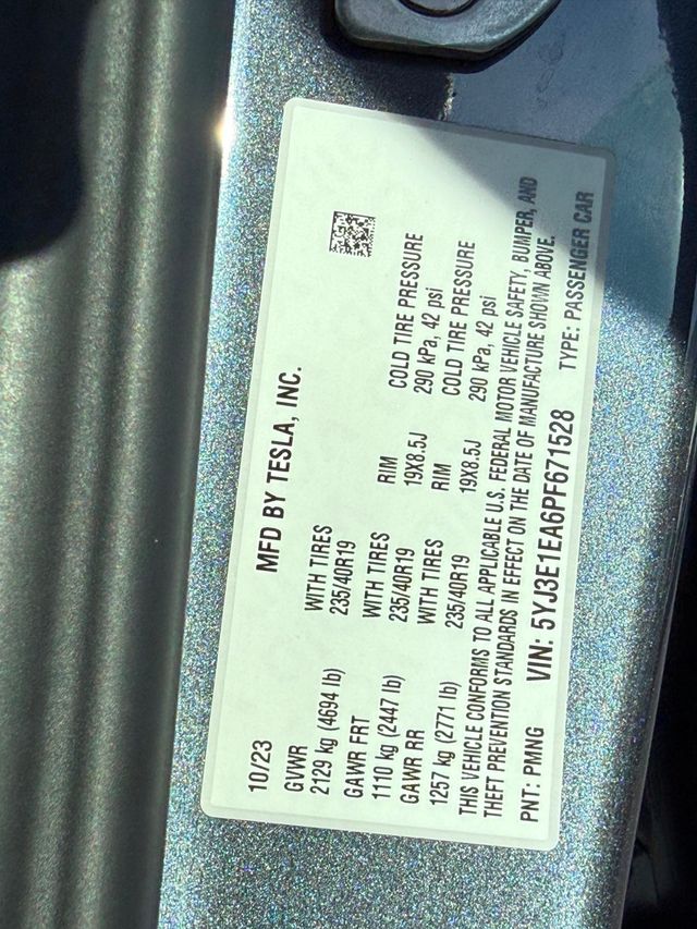 2023 Tesla Model 3 RWD - 22936225 - 35