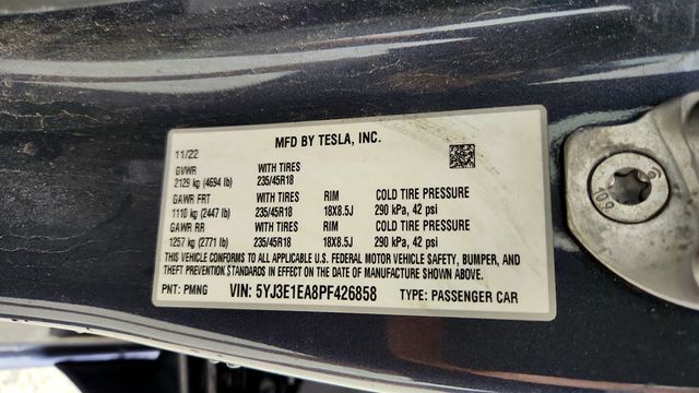 2023 Tesla Model 3 RWD - 23006893 - 21