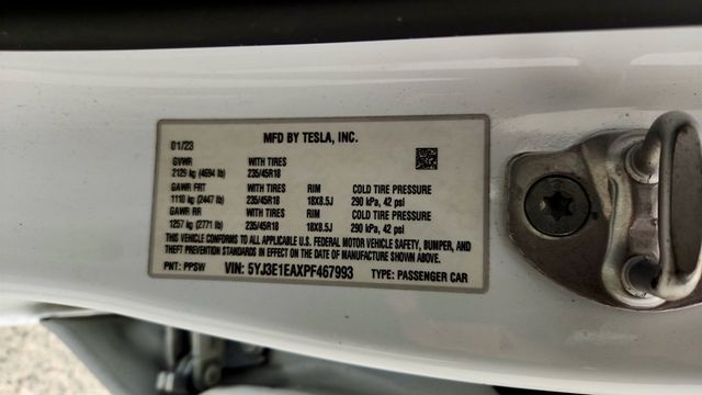 2023 Tesla Model 3 RWD - 23009121 - 22