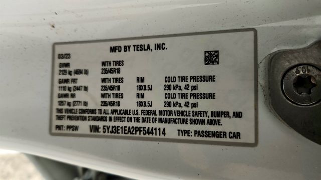 2023 Tesla Model 3 RWD - 23032679 - 21
