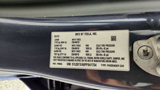 2023 Tesla Model 3 RWD - 23092712 - 23