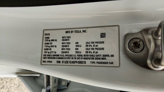 2023 Tesla Model 3 RWD w/ 19'' Sport Wheels - 23006889 - 21